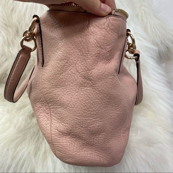 Coach Pebble Pink Purse - Picture 13 of 16